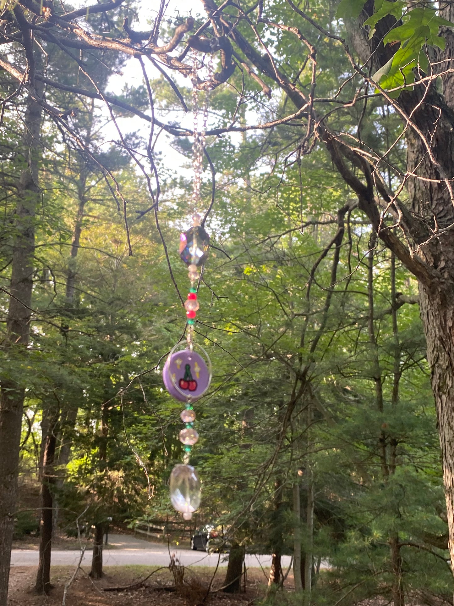 cherry suncatcher