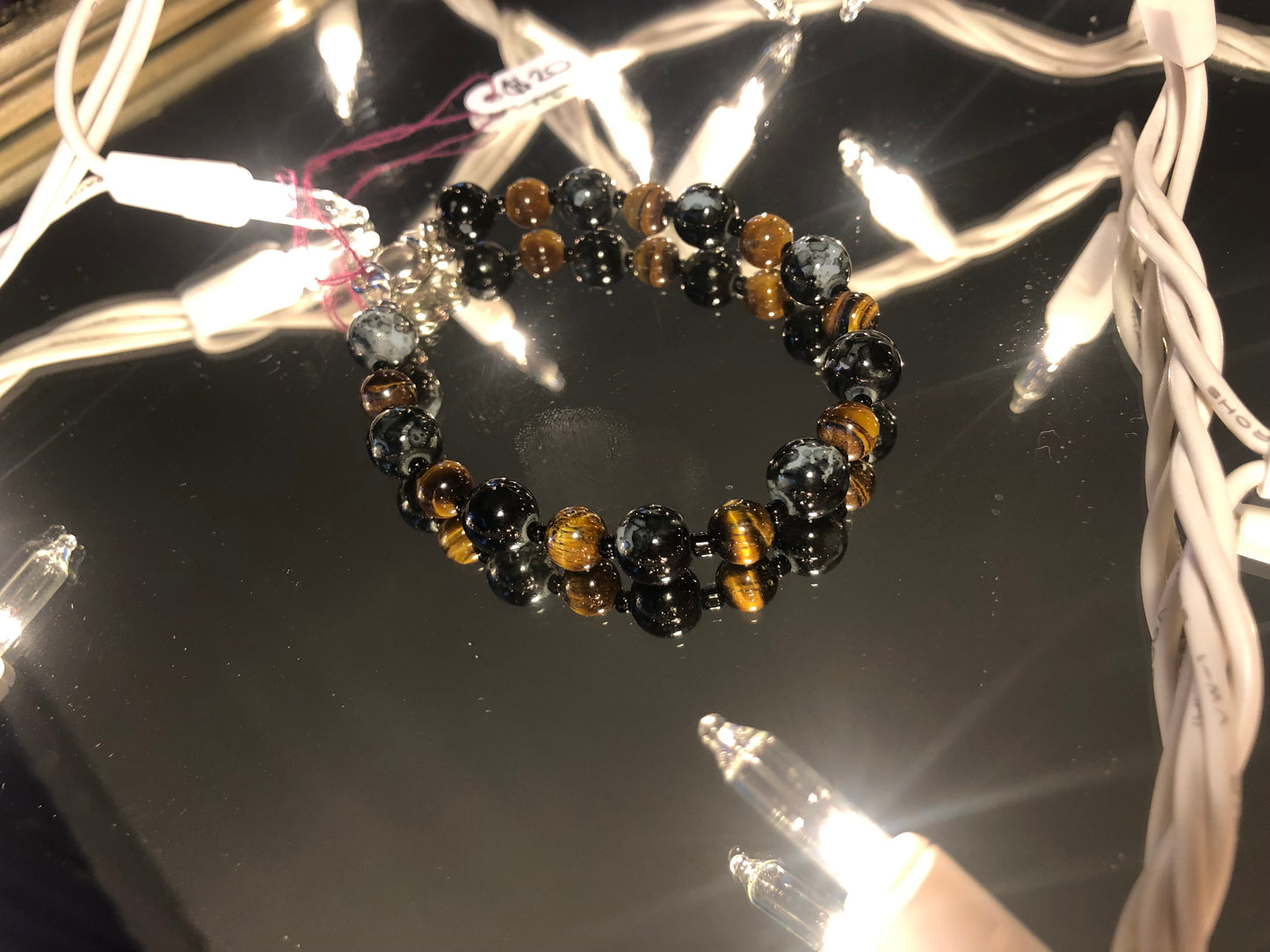 Black Tiger Magnetic Bracelet