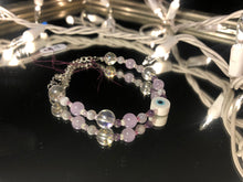 Load image into Gallery viewer, Lilac Eye Bracelet
