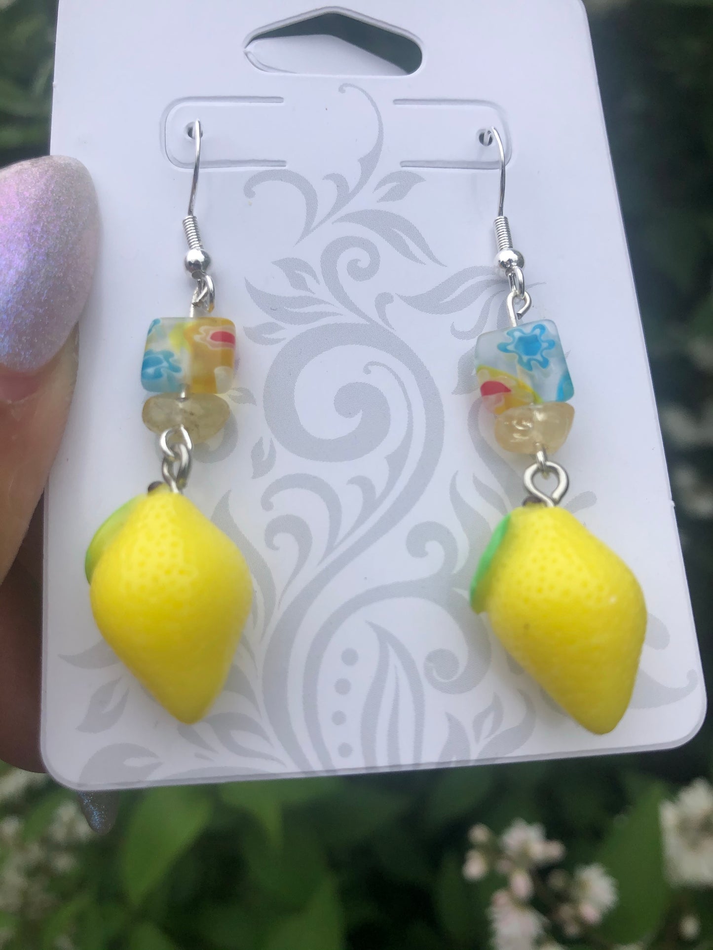 Groovy Lemon Earrings