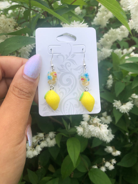 Groovy Lemon Earrings