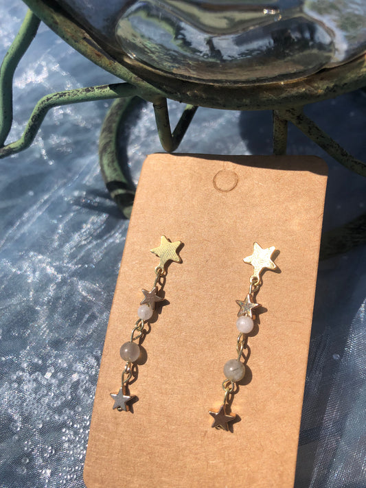 Moonstone and stars